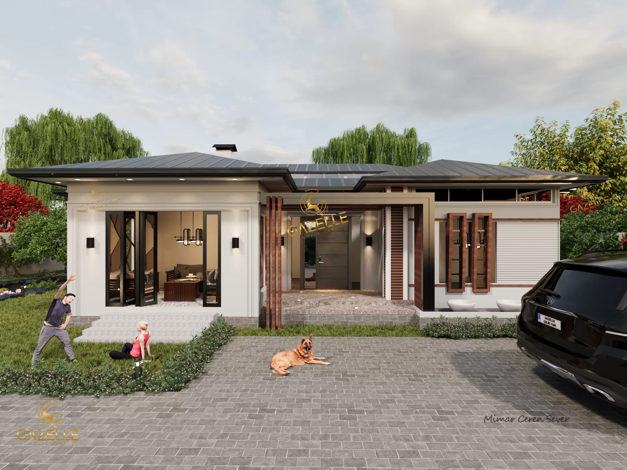 Sürdürülebilir Yaşam İçin Çelik Evler Gazelle'in Yenilikçi Yaklaşımı